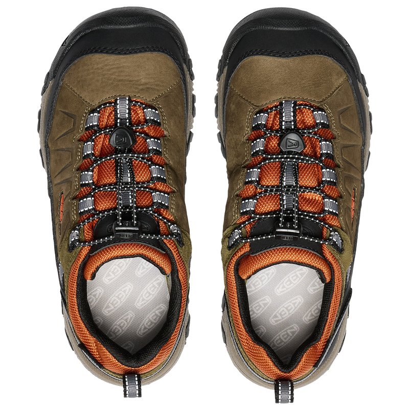 Keen Big Kids' Targhee IV Kids' Low Waterproof Hiking Boot