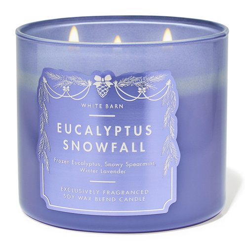 Bath & Body Works Eucalyptus Snowfall 3-Wick Candle