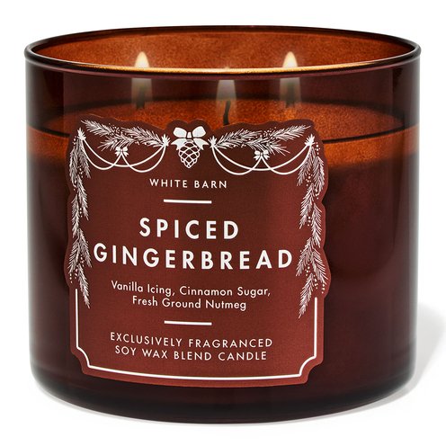 Bath & Body Works Spiced Gingerbread 3-Wick Candle