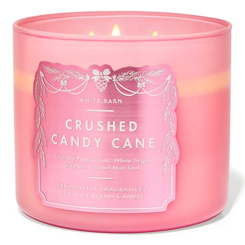 Bath & Body Works Crushed Candy Cane 3-Wick Candle