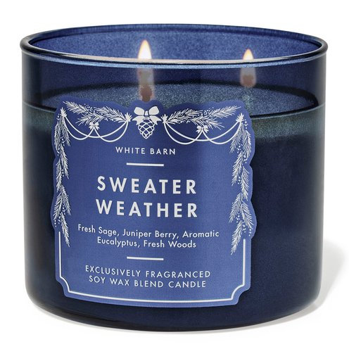 Bath & Body Works Sweater Weather 3-Wick Candle