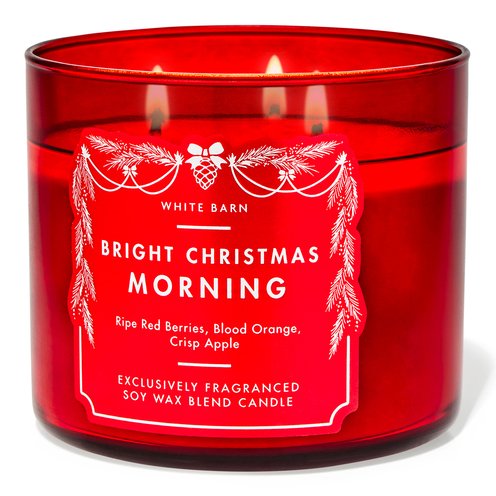 Bath & Body Works Bright Christmas Morning 3-Wick Candle