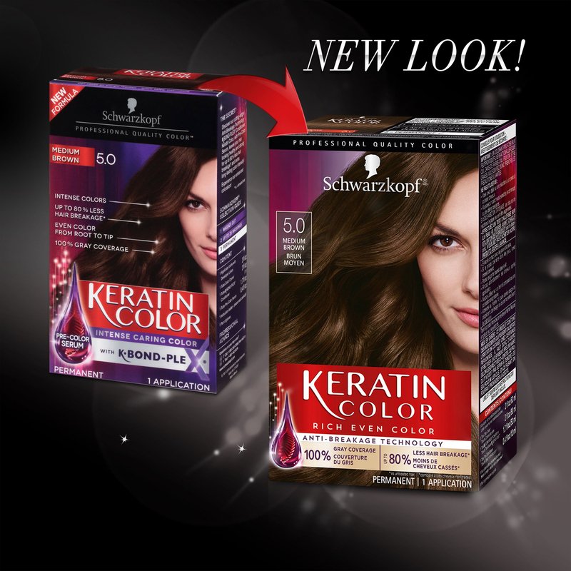 Keratin Permanent Hair Color