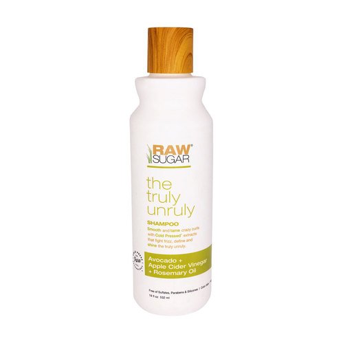 Raw Sugar The Truly Unruly Avocado Apple Cider Vinegar Rosemary Oil Shampoo 18oz