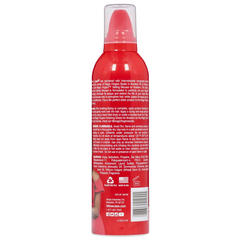 Ampro Shine N Jam Magic Fingers Setting Mousse