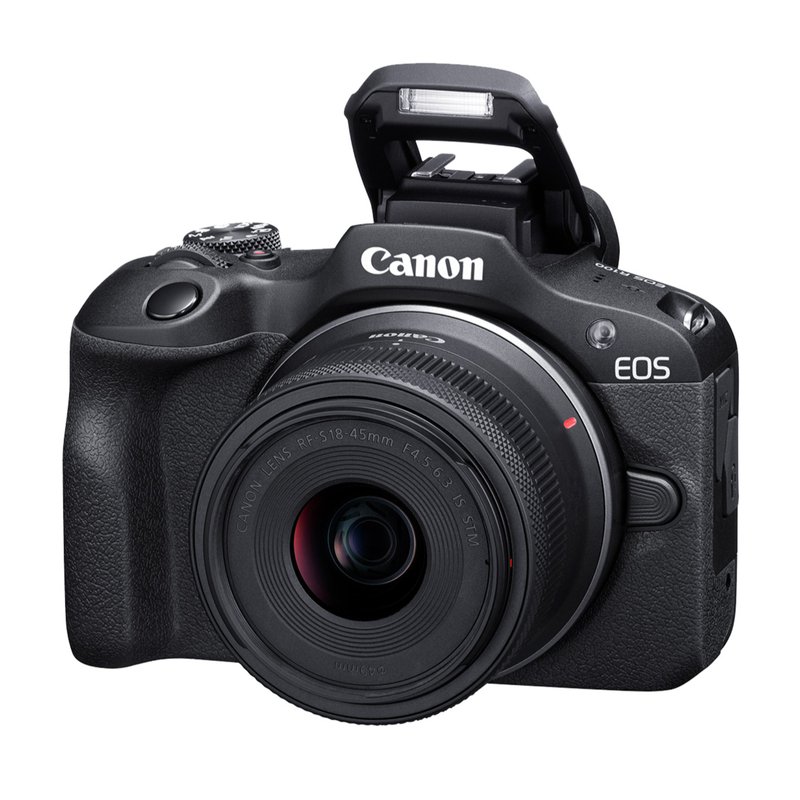 Canon EOS R100 Mirrorless Camera With 18-45mm Lens