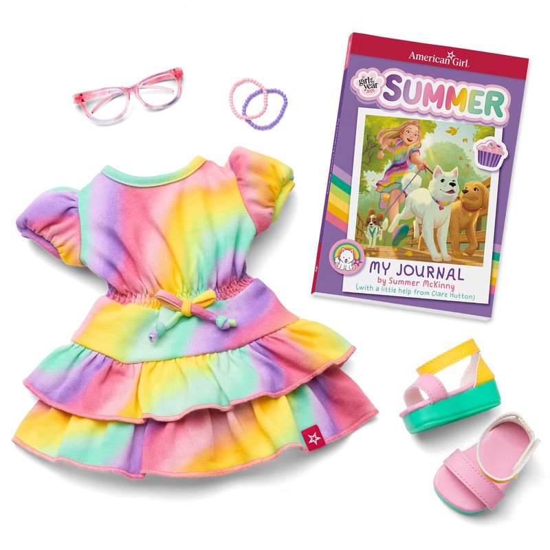 American Girl Summer Doll And Book
