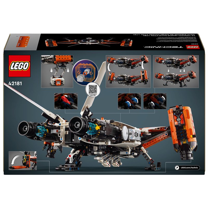 LEGO Technic Space VTOL Heavy Cargo Spaceship LT81 Building Set (42181)
