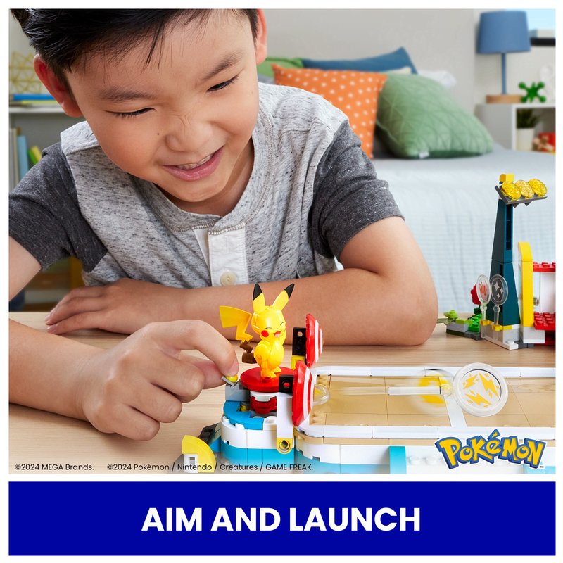 Mega Bloks Pokemon Training Stadium Building Set