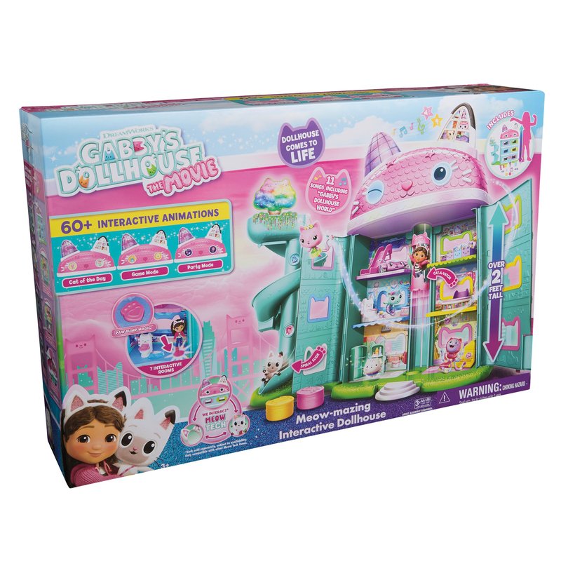 Gabbys Dollhouse Movie Deluxe Dollhouse