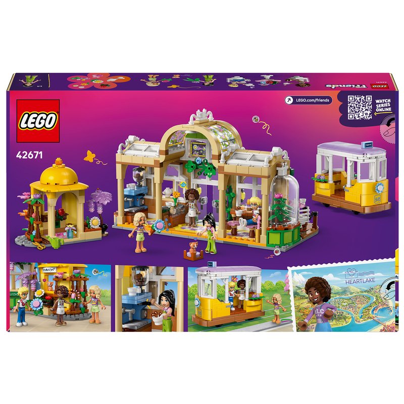 LEGO Friends Plant Cafe & Flower Shop Building Set (42671)