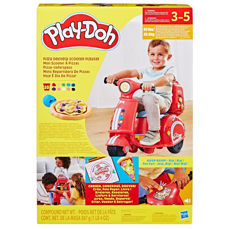 Play-Doh Pizza Delivery Scooter Playset