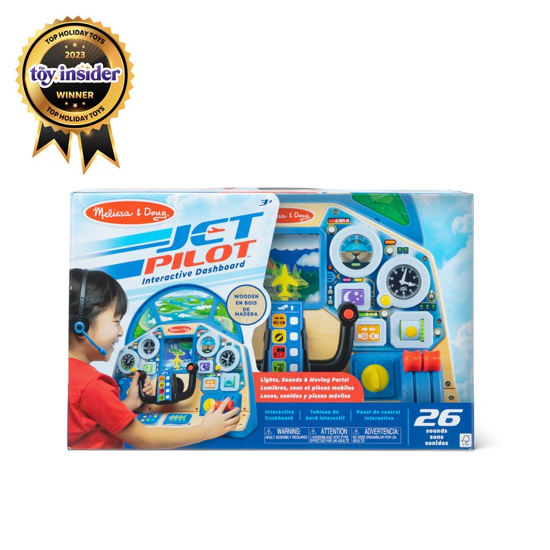 Melissa And Doug Jet Pilot Interactive Dashboard