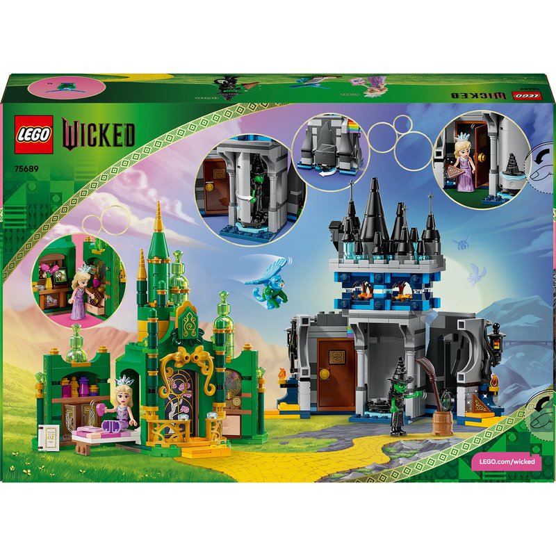 LEGO Wicked Emerald City & Kiamo Ko Castle Building Set (75689)