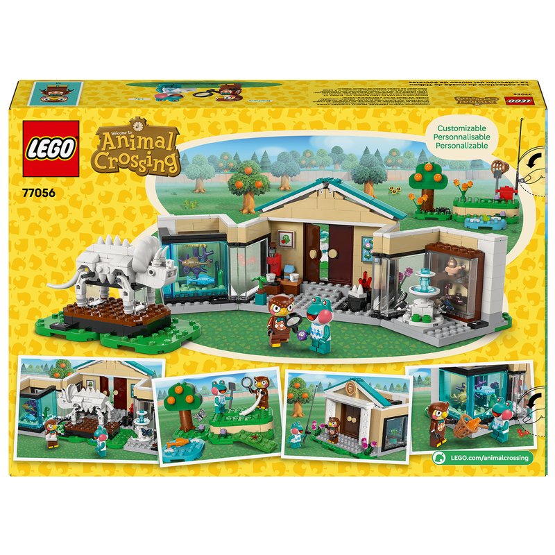 LEGO Animal Crossing Blathers's Museum Collection Building Set (77056)