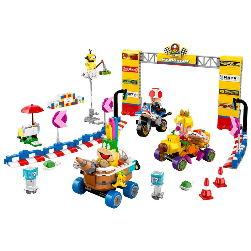 LEGO Super Mario Kart Baby Peach & Grand Prix Building Set (72036)