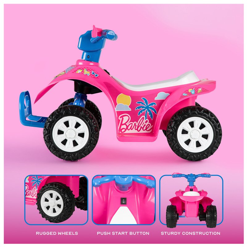 Barbie Quad 6-Volt ATV