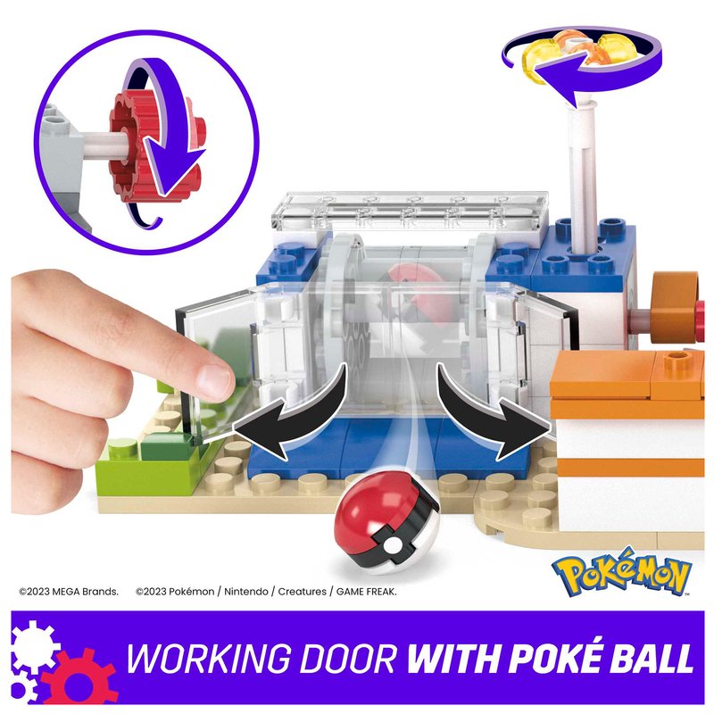 MEGA Pokemon Forest Pokemon Center Building Set 3 MEGA Pokemon Forest Pokemon Center Building Set