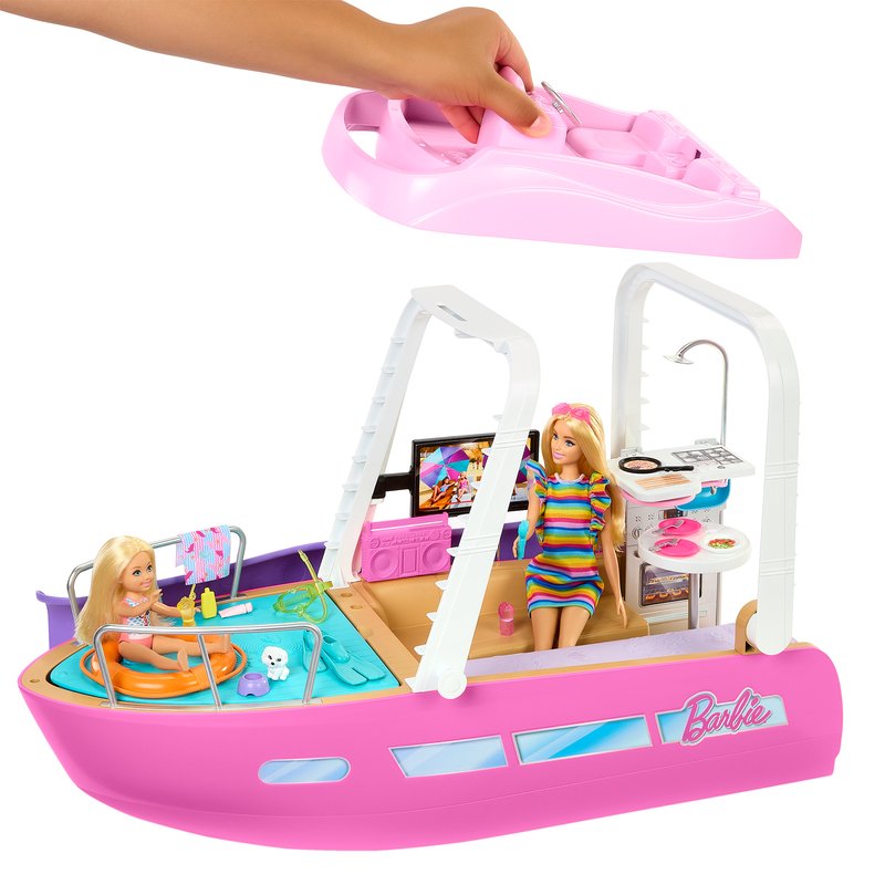 Barbie Boat with Pool and Slide