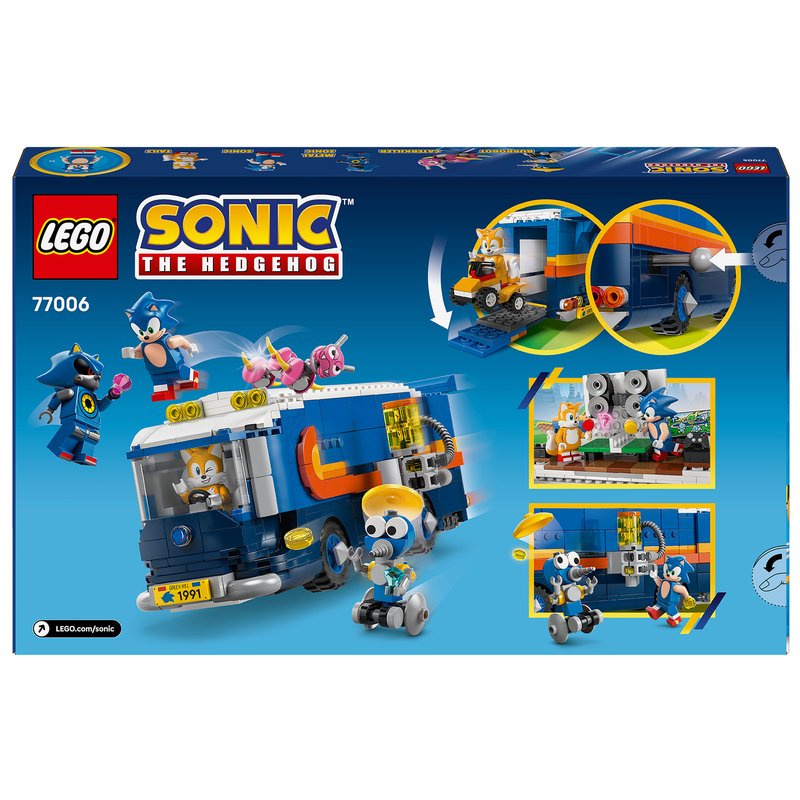 LEGO Sonic The Hedgehog Team Sonic Command Truck Building Set (77006)