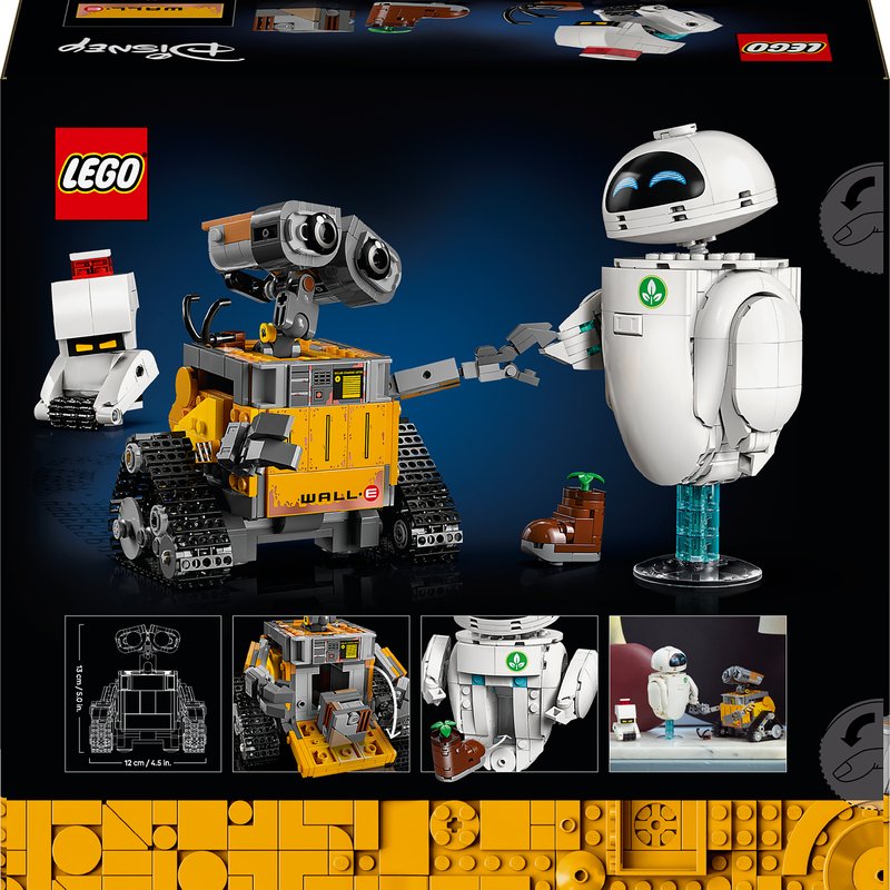 LEGO Disney WALL-E and EVE Building Set (43279)