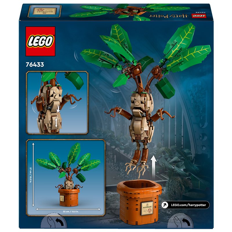 LEGO Harry Potter Mandrake Building Set (76433)