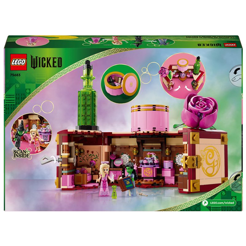 LEGO Wicked Glinda And Elphaba's Dormitory Collectible Toy Model (75683)