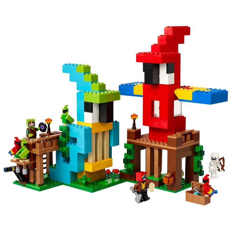 LEGO Minecraft The Parrot Houses (21282)