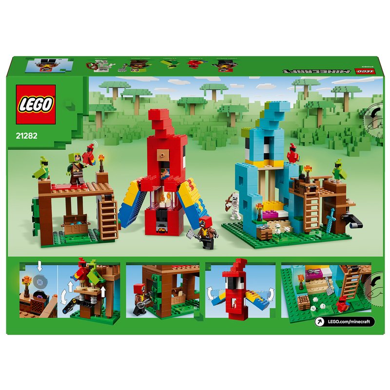 LEGO Minecraft The Parrot Houses (21282)