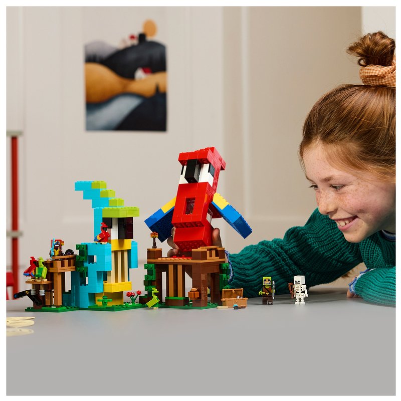 LEGO Minecraft The Parrot Houses (21282) 3 LEGO Minecraft The Parrot Houses (21282)
