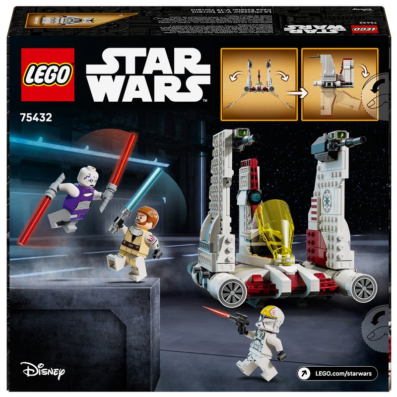 LEGO Star Wars V-19 Torrent Starfighter Building Set (75432)