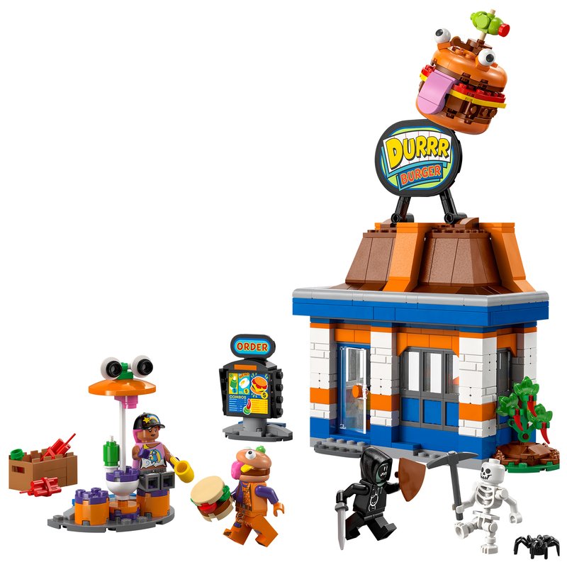 LEGO Fortnite Durrr Burger Restaurant Building Set (77076)