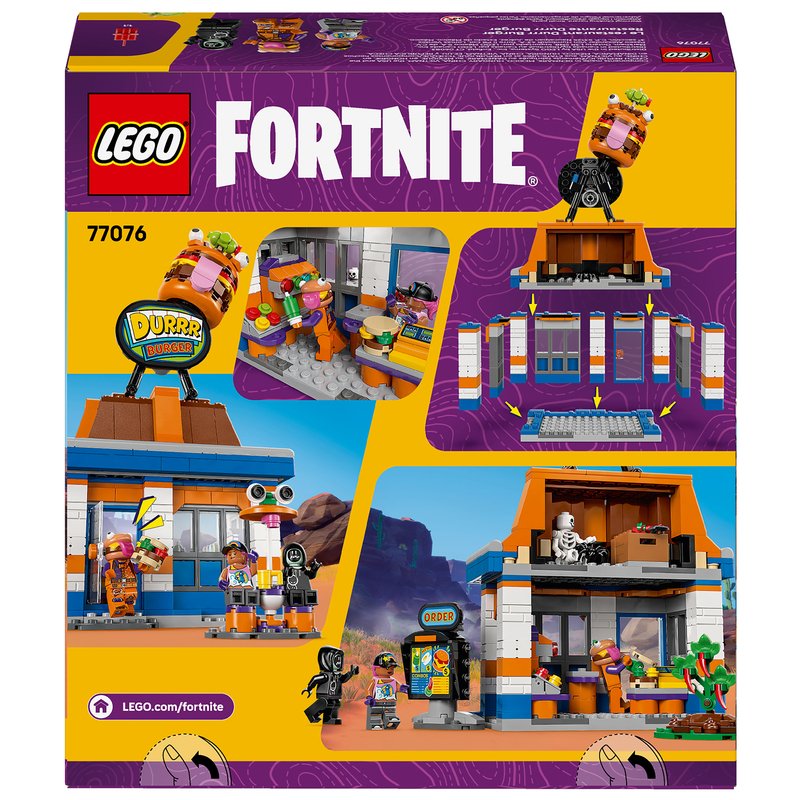LEGO Fortnite Durrr Burger Restaurant Building Set (77076)