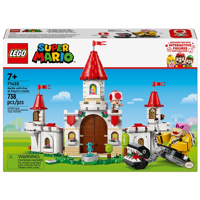 LEGO Super Mario Battle with Roy at Peach's Castle Building Set (71435)