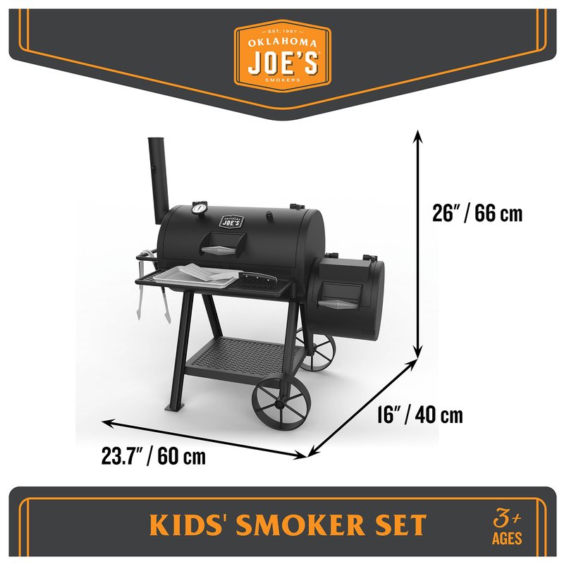 Oklahoma Joes Kids Toy Smoker Set
