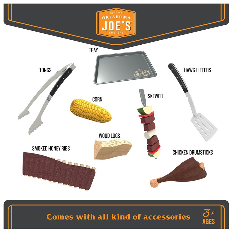 Oklahoma Joes Kids Toy Smoker Set