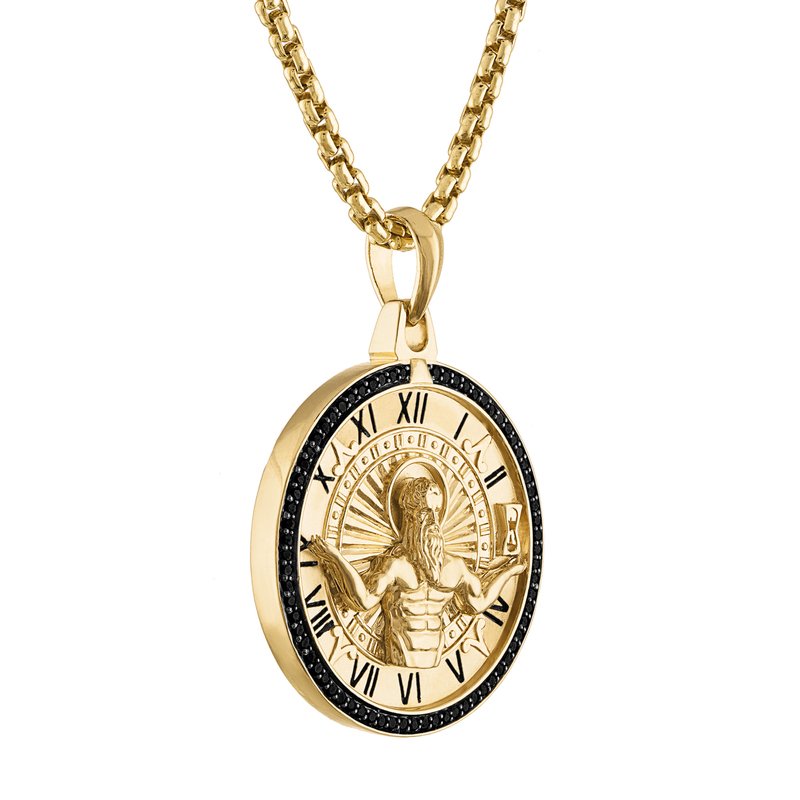 Bulova Men's Chronos Pendant Necklace