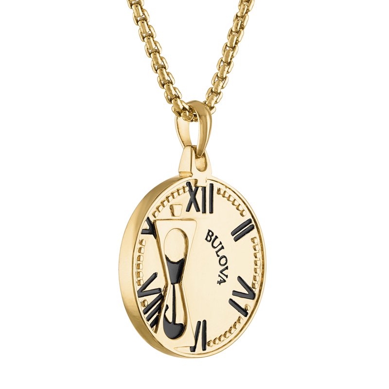 Bulova Men's Chronos Pendant Necklace