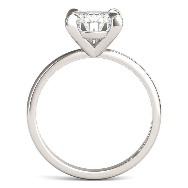 Charles & Colvard Forever Bright 2 1/5 cttw Moissanite Basket Round Solitaire Engagement Ring 2 Charles & Colvard Forever Bright 2 1/5 cttw Moissanite Basket Round Solitaire Engagement Ring