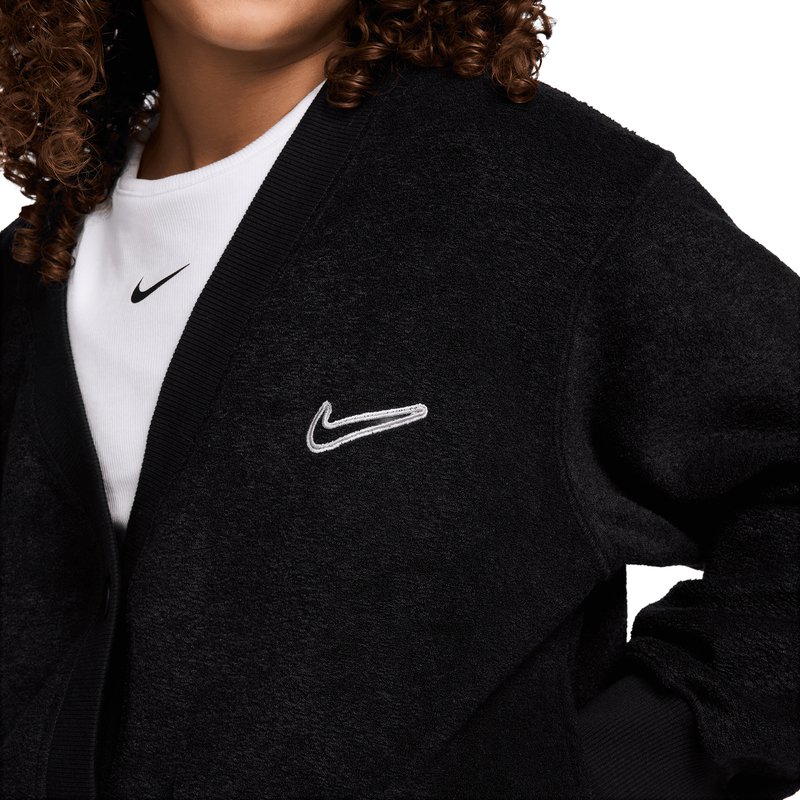 Nike Big Girls' Long Sleeve Cozy Fleece Top