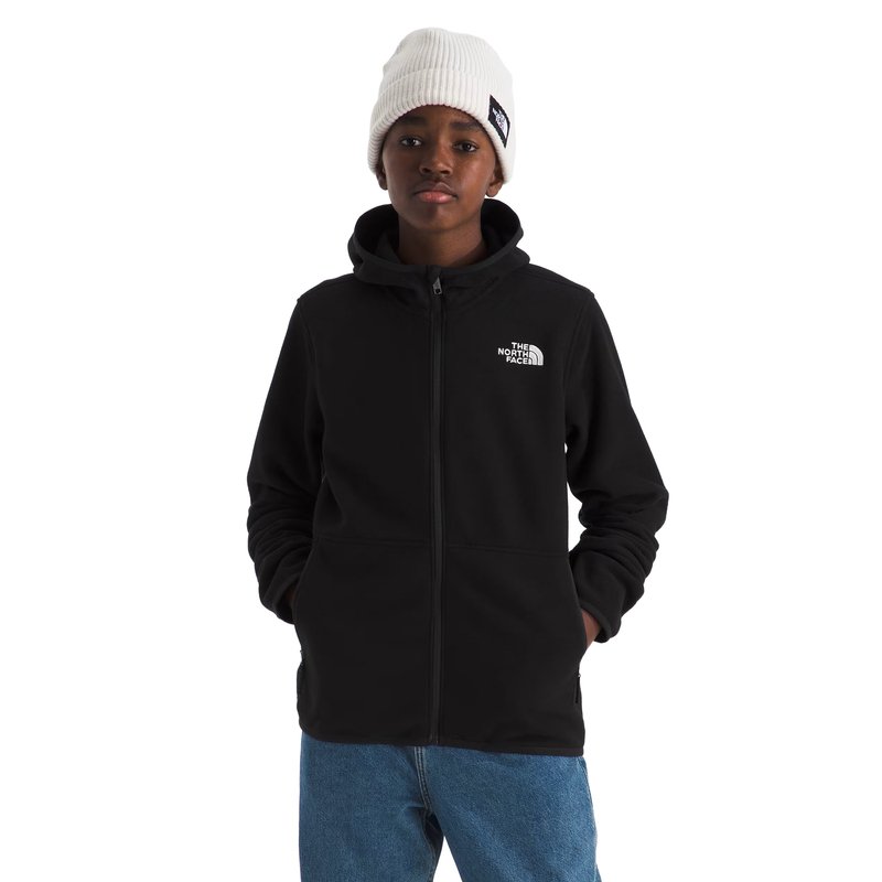 The North Face Big Boys' Glacier Full Zip Hooded Jacket
