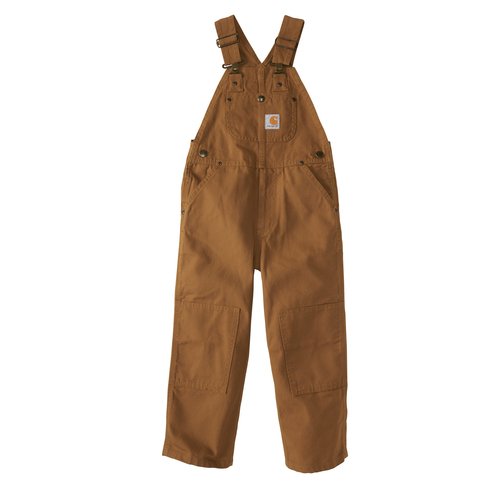 Carhartt Big Boys' Loose Fit Canvas Bib Overalls
