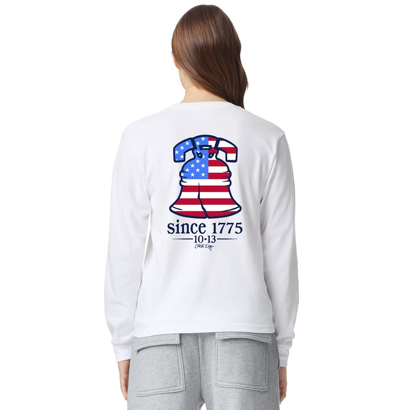 Navy Pride by Coastal Edge 10.13 Collection Bell Long Sleeve Tee