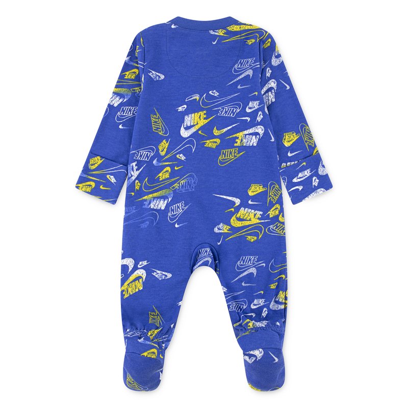 Nike Newborn Boys' Sportswear All Over Print Reveal Footed Coverall