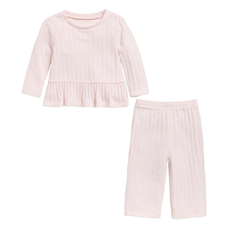 Old Navy Baby Girls' Long Sleeve Chenille Cozy Set