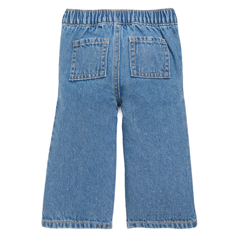 Old Navy Baby Girls' Wide Leg Denim Pant