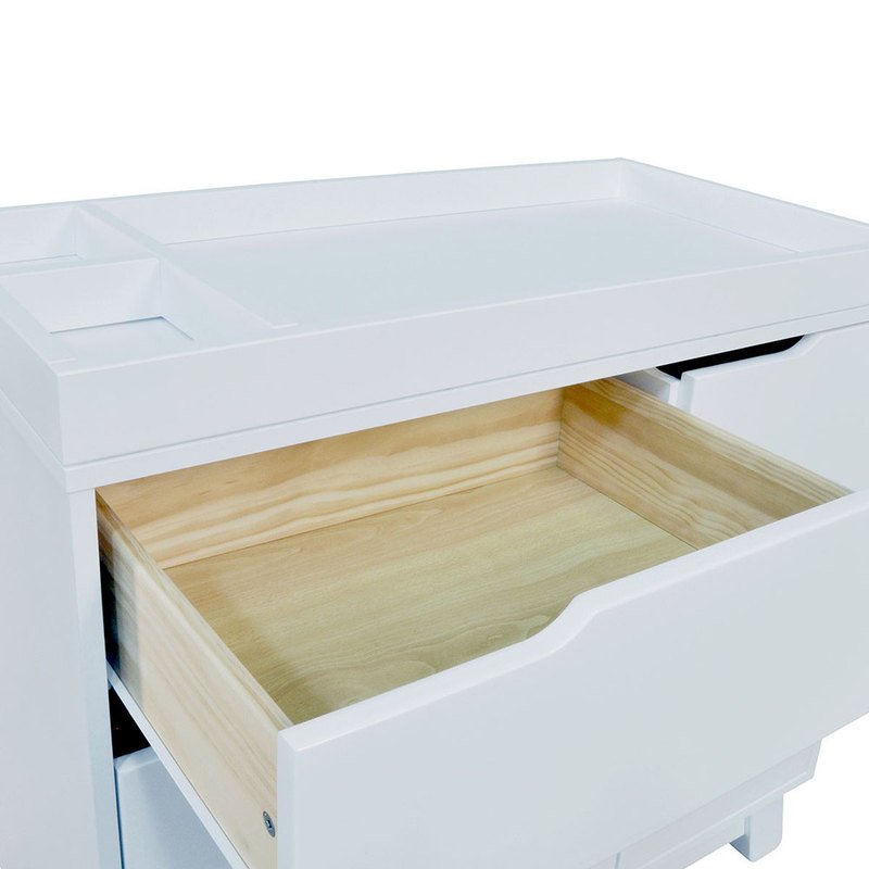 Babyletto Hudson 3-Drawer Changer Dresser with Removable Changing Tray