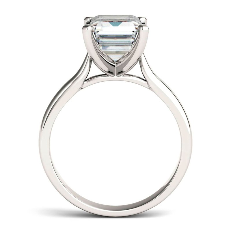 Charles & Colvard Forever Bright 3 1/2 cttw Moissanite Solitaire Ring 3 Charles & Colvard Forever Bright 3 1/2 cttw Moissanite Solitaire Ring